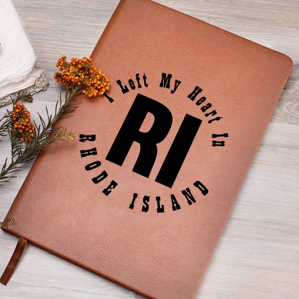 Heart In Rhode Island v01 - Vegan Leather Journal
