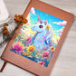 Cute Unicorn 072 - Vegan Leather Journal
