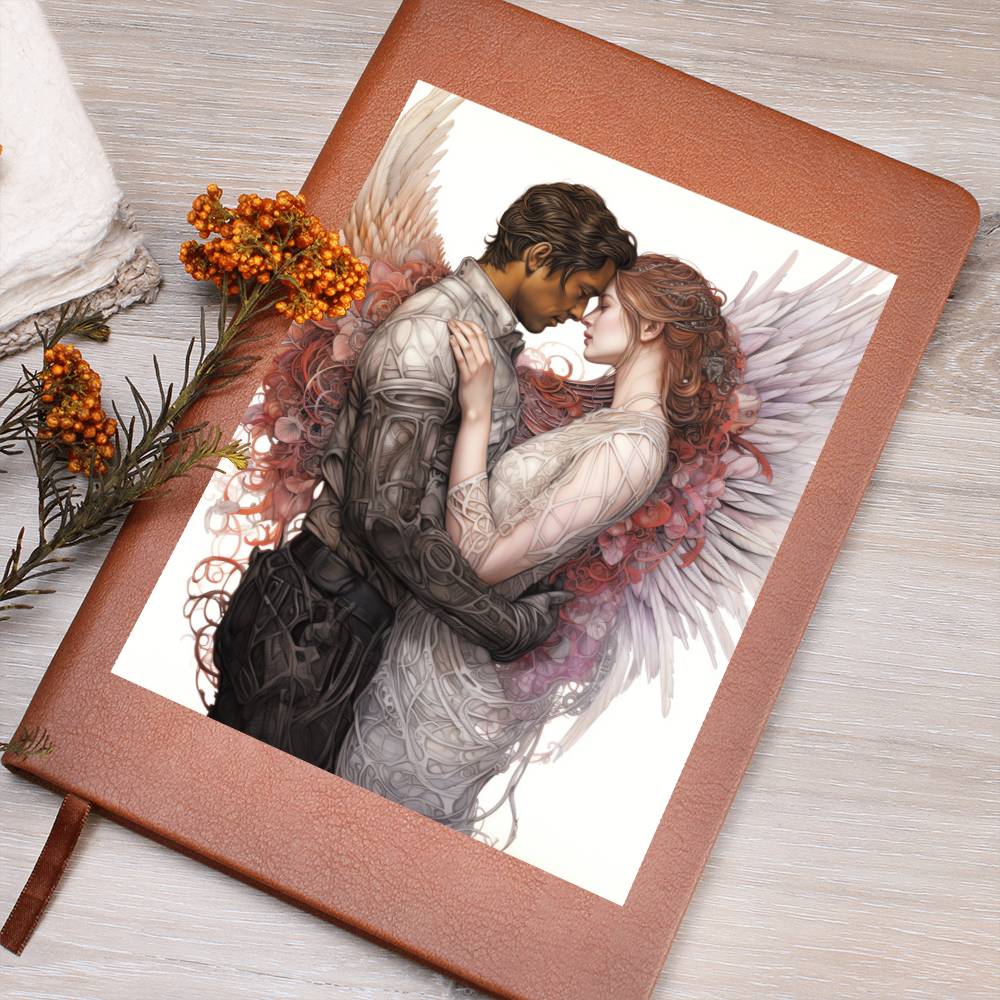 Valentine's Day Art 060 - Vegan Leather Journal