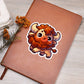Cute Bison sticker 14 - Vegan Leather Journal