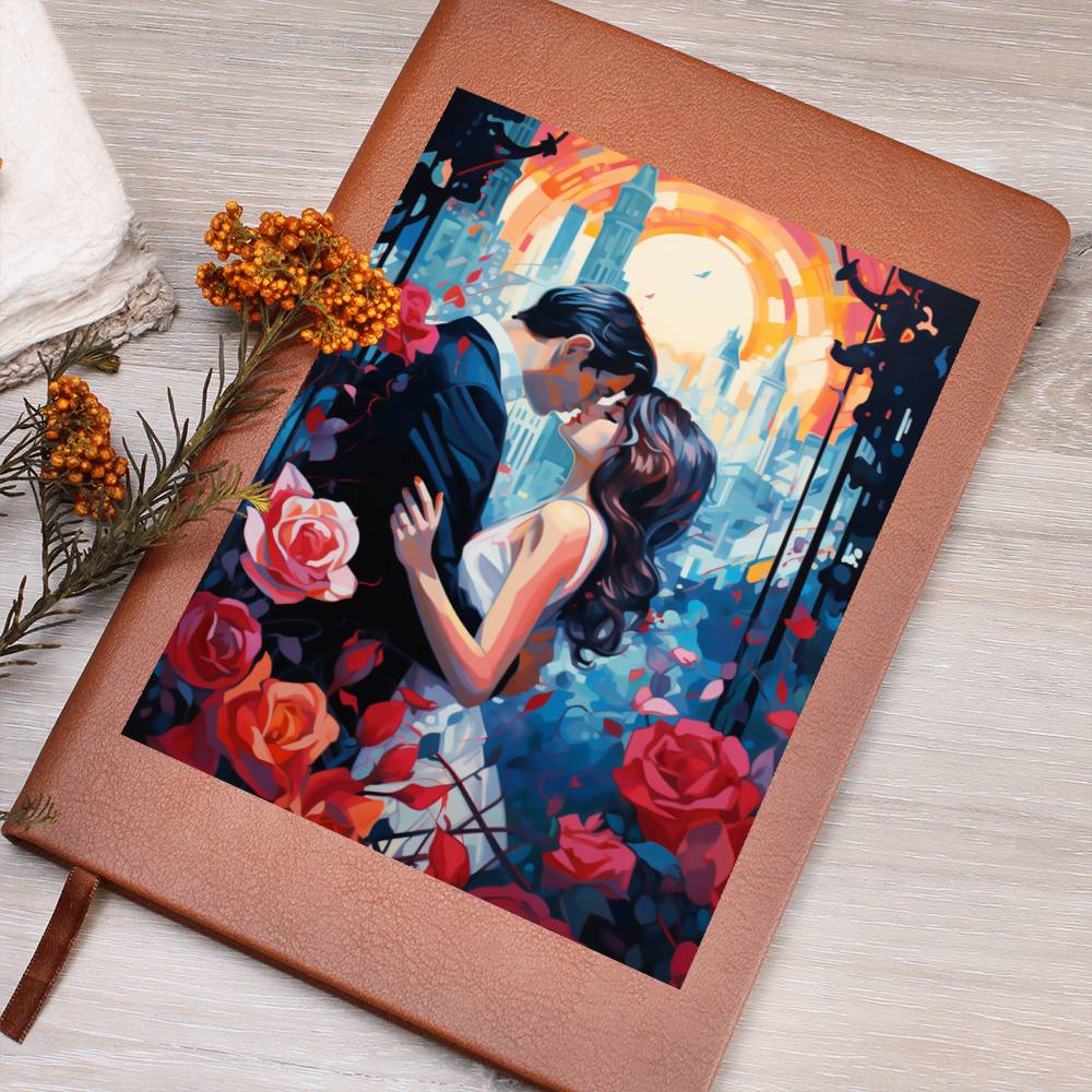 Valentine's Day Art 399 - Vegan Leather Journal