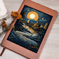 Minimalist BOHO Art 007 - Vegan Leather Journal