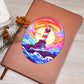 Minimalist BOHO Art 073 - Vegan Leather Journal