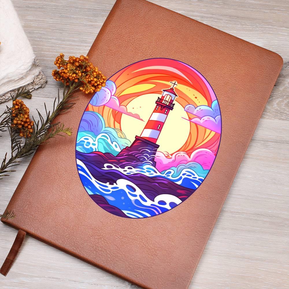 Minimalist BOHO Art 073 - Vegan Leather Journal