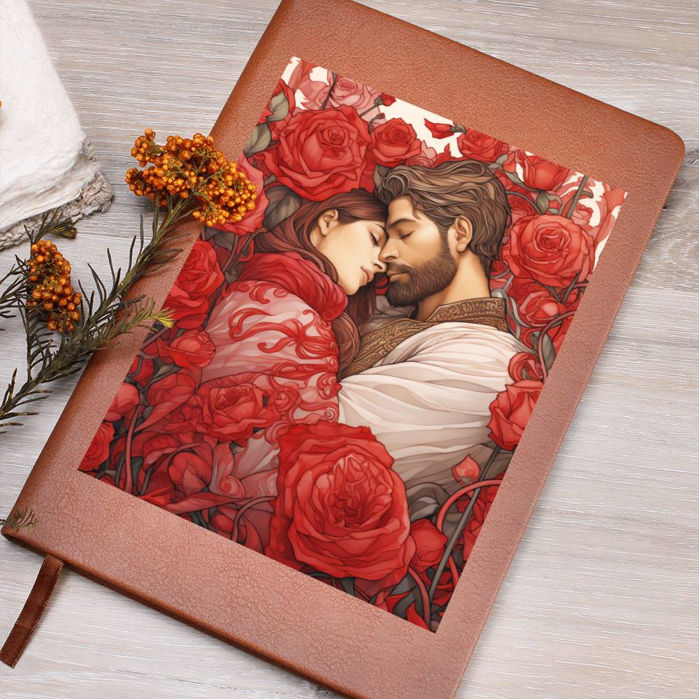 Valentine's Day Art 308 - Vegan Leather Journal