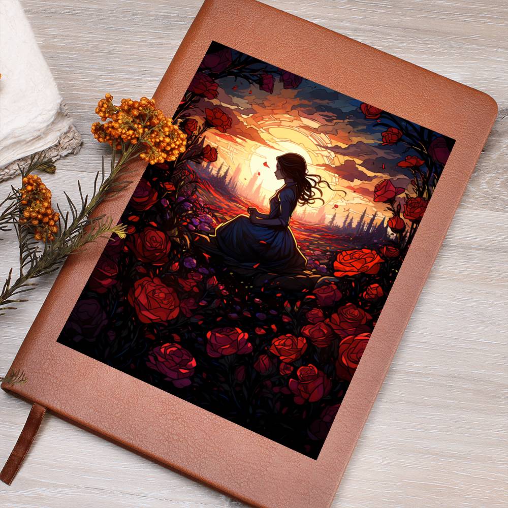 Valentine's Day Art 338 - Vegan Leather Journal
