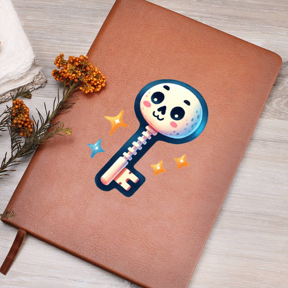Cute Halloween Sticker 056 - Vegan Leather Journal