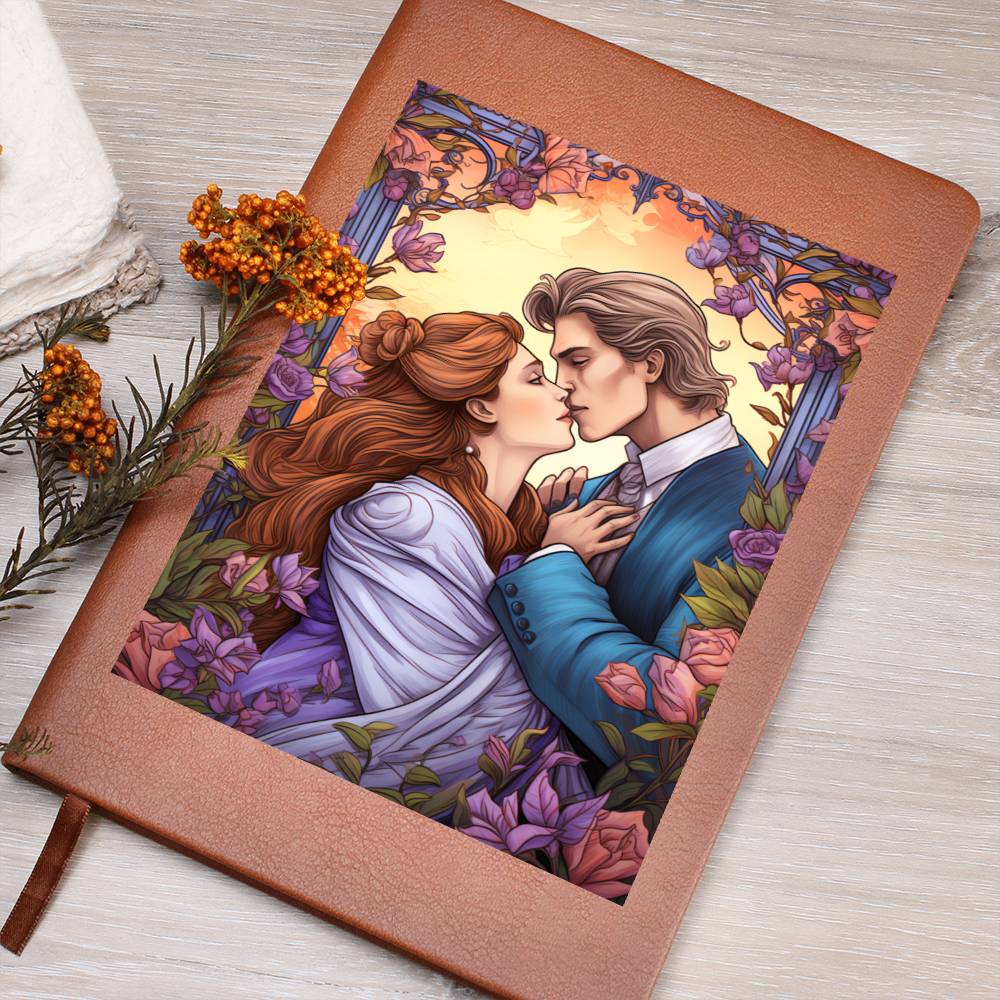 Valentine's Day Art 393 - Vegan Leather Journal
