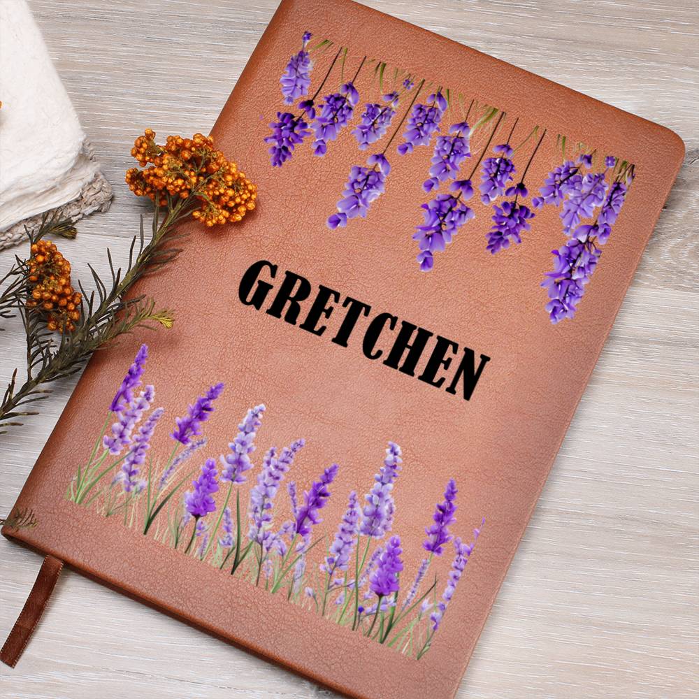 Gretchen (Lavender) - Vegan Leather Journal