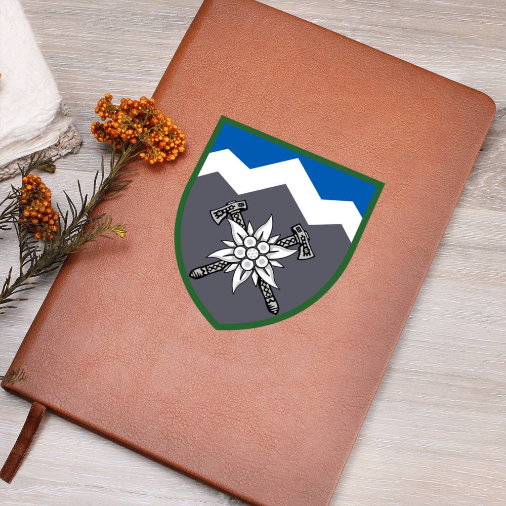 10th Mountain Assault Brigade (Ukraine) - Vegan Leather Journal