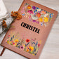 Christel (Botanical Blooms) - Vegan Leather Journal