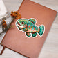 Cute Trout sticker 198 - Vegan Leather Journal