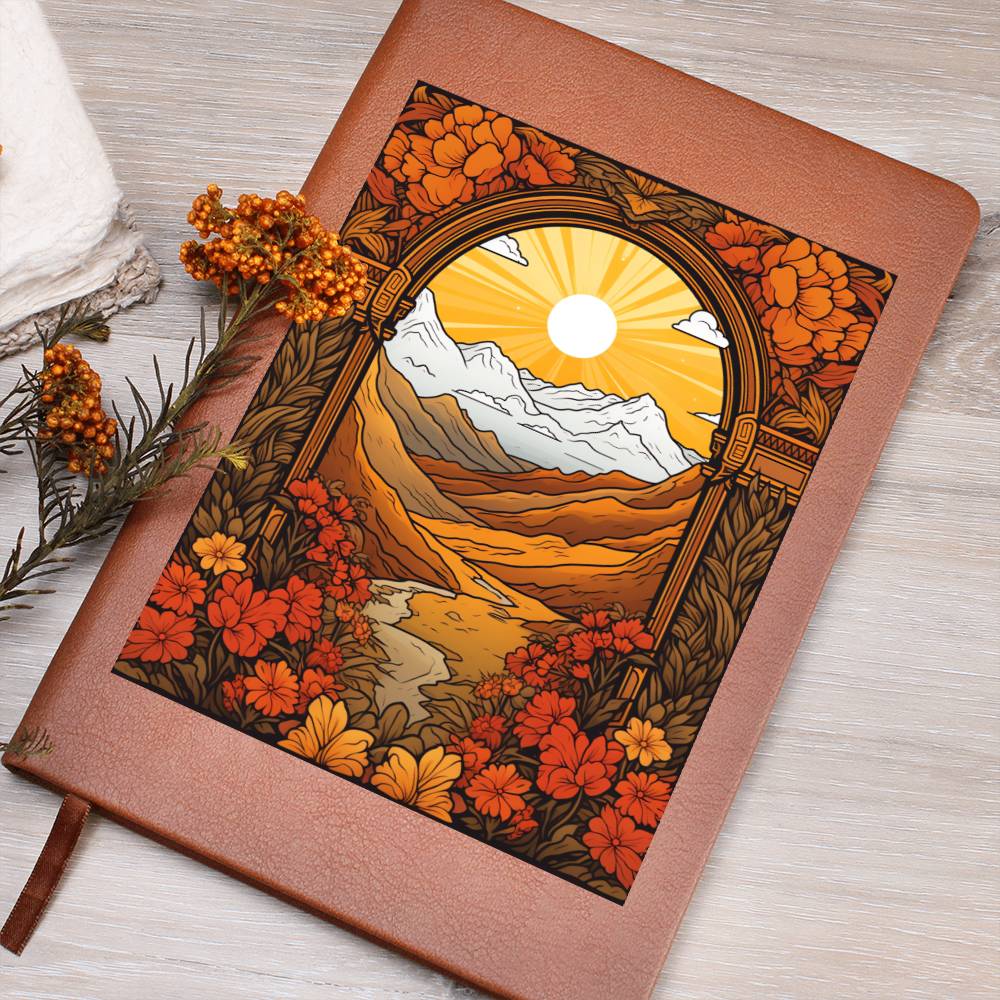 Minimalist BOHO Art 107 - Vegan Leather Journal