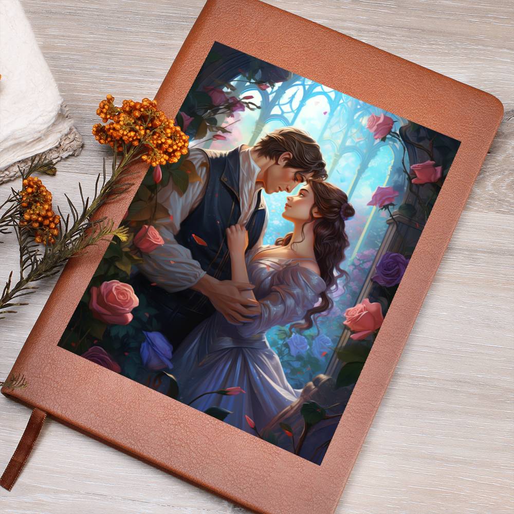 Valentine's Day Art 058 - Vegan Leather Journal