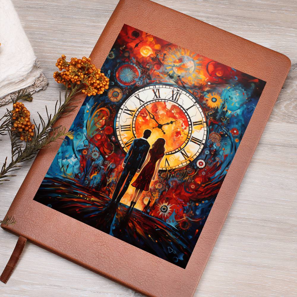 Valentine's Day Art 364 - Vegan Leather Journal