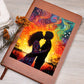 Valentine's Day Art 015 - Vegan Leather Journal