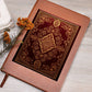Ornate Gold Cover 089 - Vegan Leather Journal