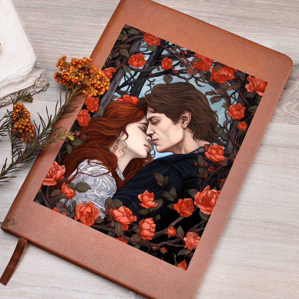 Valentine's Day Art 476 - Vegan Leather Journal