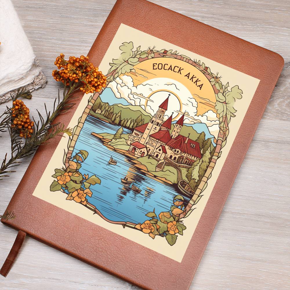 Minimalist BOHO Art 051 - Vegan Leather Journal