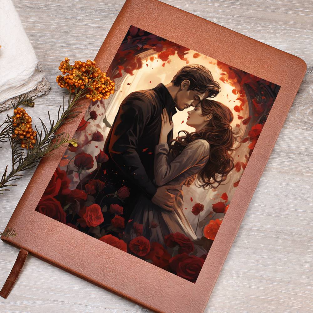 Valentine's Day Art 238 - Vegan Leather Journal