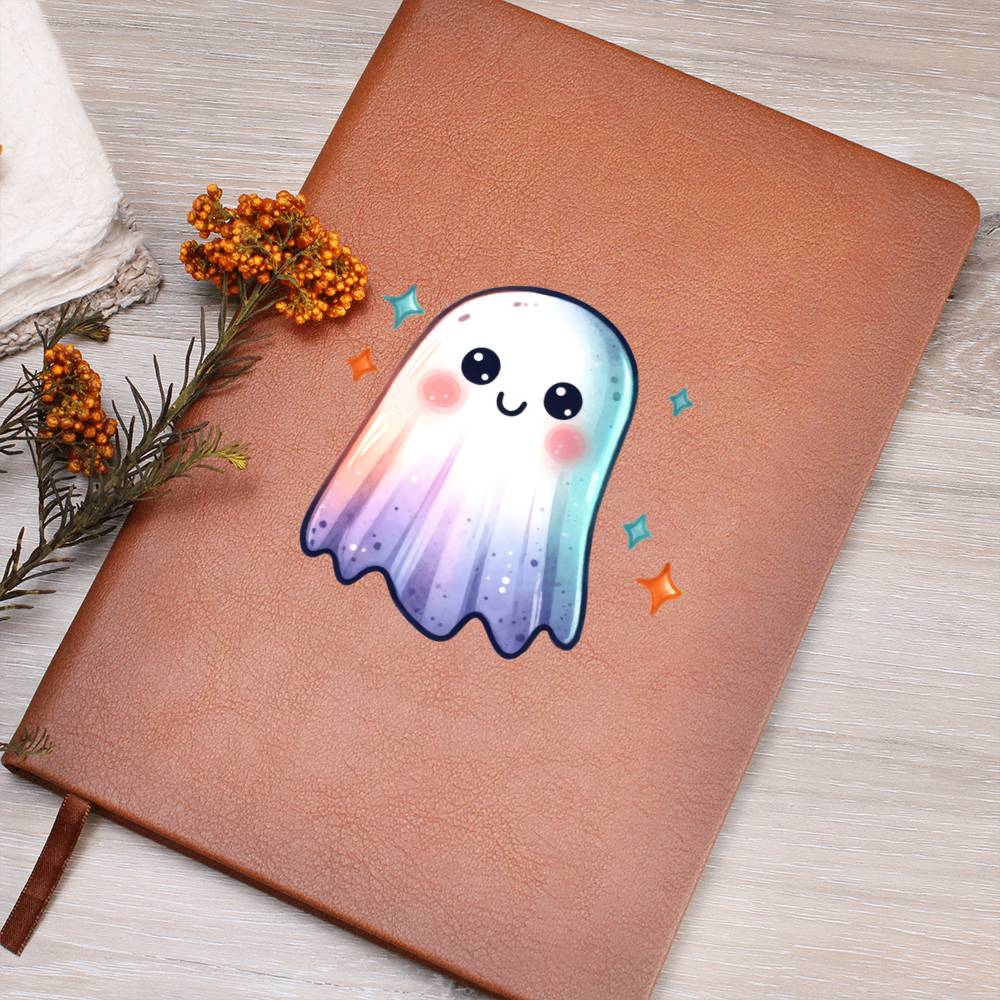 Cute Halloween Sticker 057 - Vegan Leather Journal