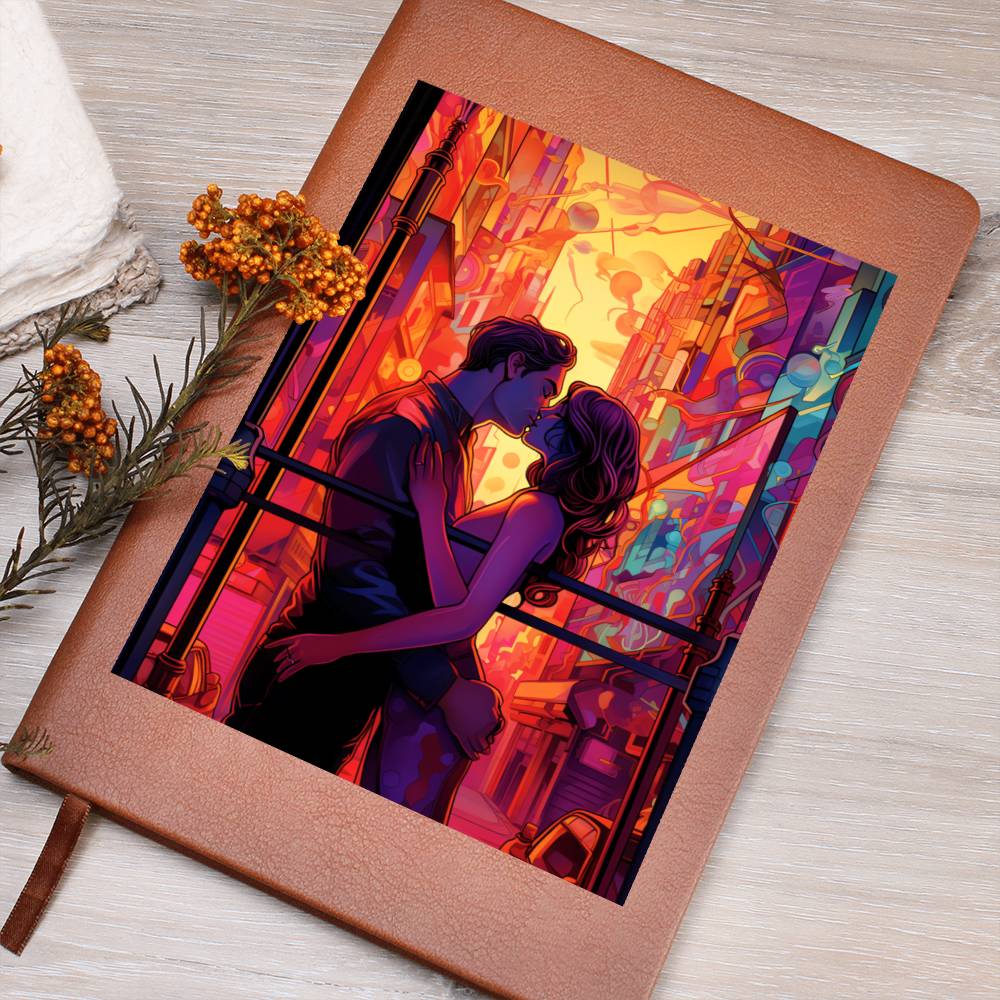 Valentine's Day Art 324 - Vegan Leather Journal