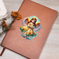 Cute Christmas Angel 007 - Vegan Leather Journal