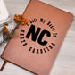Heart In North Carolina v01 - Vegan Leather Journal
