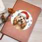 Christmas Dog - Cockapoo - Vegan Leather Journal