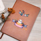 Cute Halloween Sticker 114 - Vegan Leather Journal
