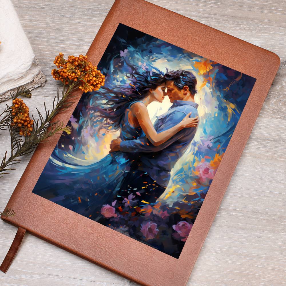 Valentine's Day Art 068 - Vegan Leather Journal