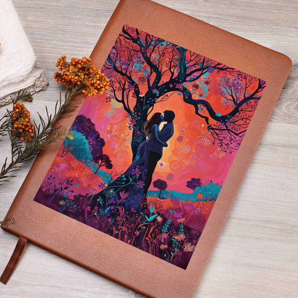 Valentine's Day Art 427 - Vegan Leather Journal