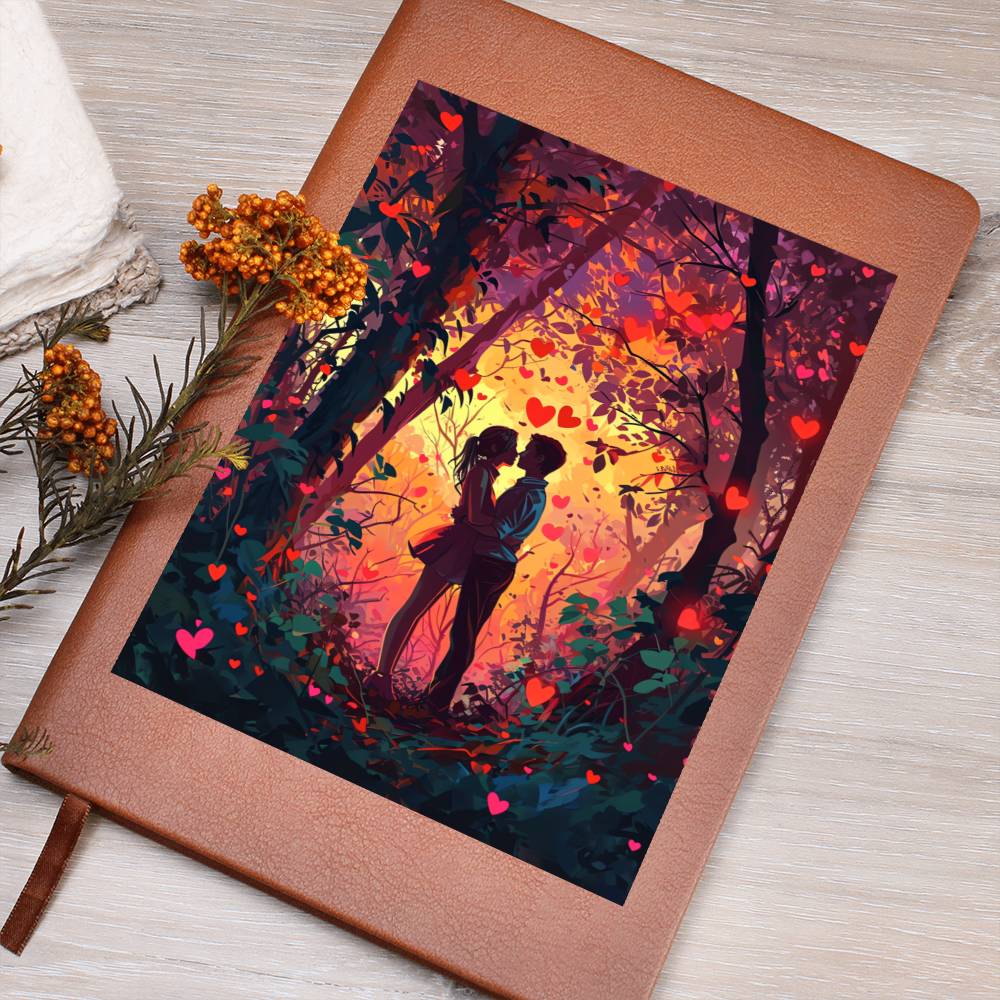 Valentine's Day Art 229 - Vegan Leather Journal