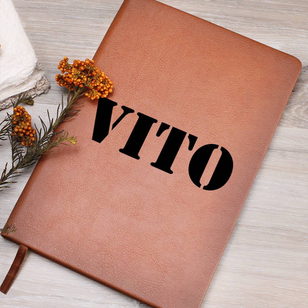 Vito - Vegan Leather Journal