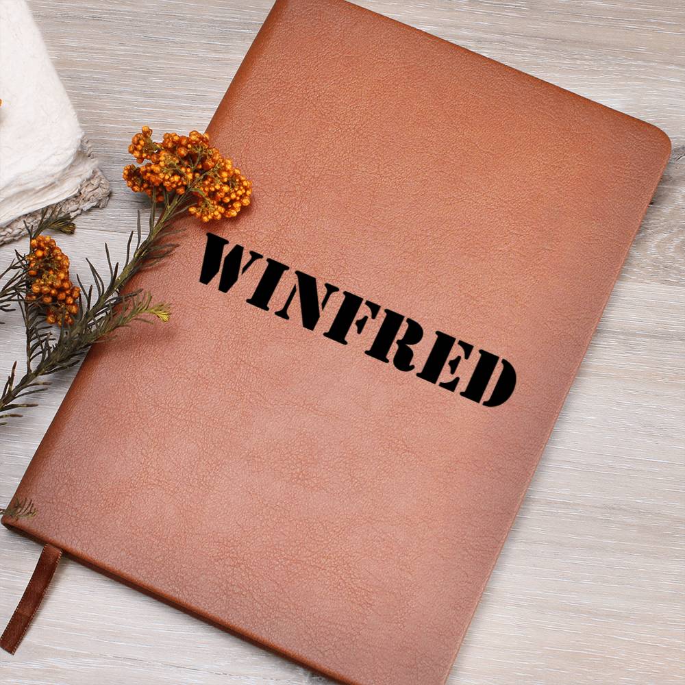 Winfred - Vegan Leather Journal