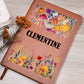 Clementine (Botanical Blooms) - Vegan Leather Journal