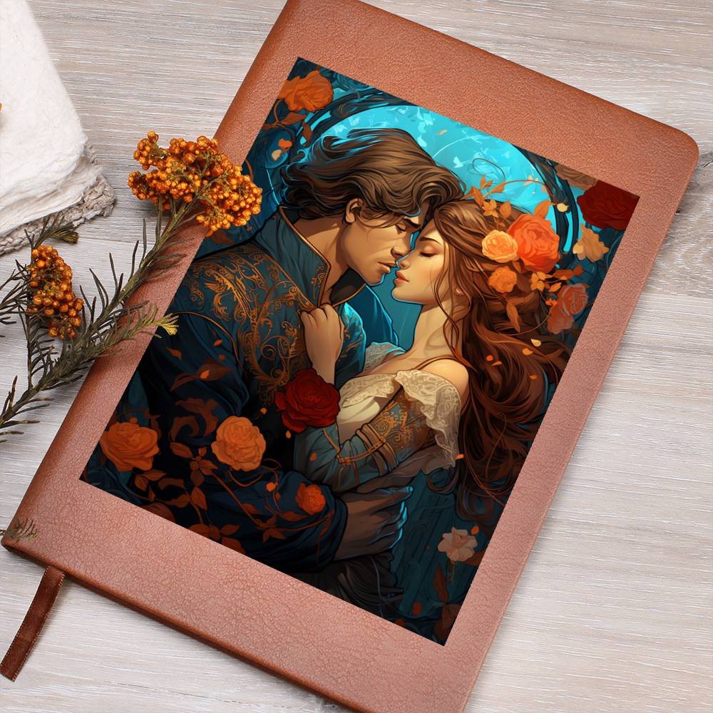 Valentine's Day Art 173 - Vegan Leather Journal
