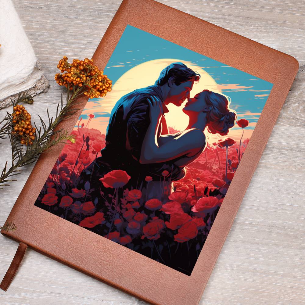 Valentine's Day Art 410 - Vegan Leather Journal