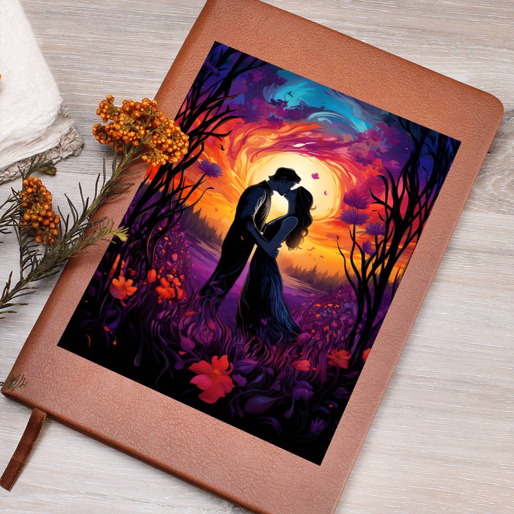 Valentine's Day Art 278 - Vegan Leather Journal