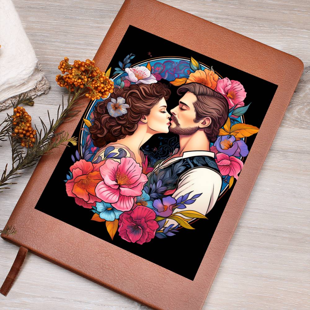 Valentine's Day Art 370 - Vegan Leather Journal