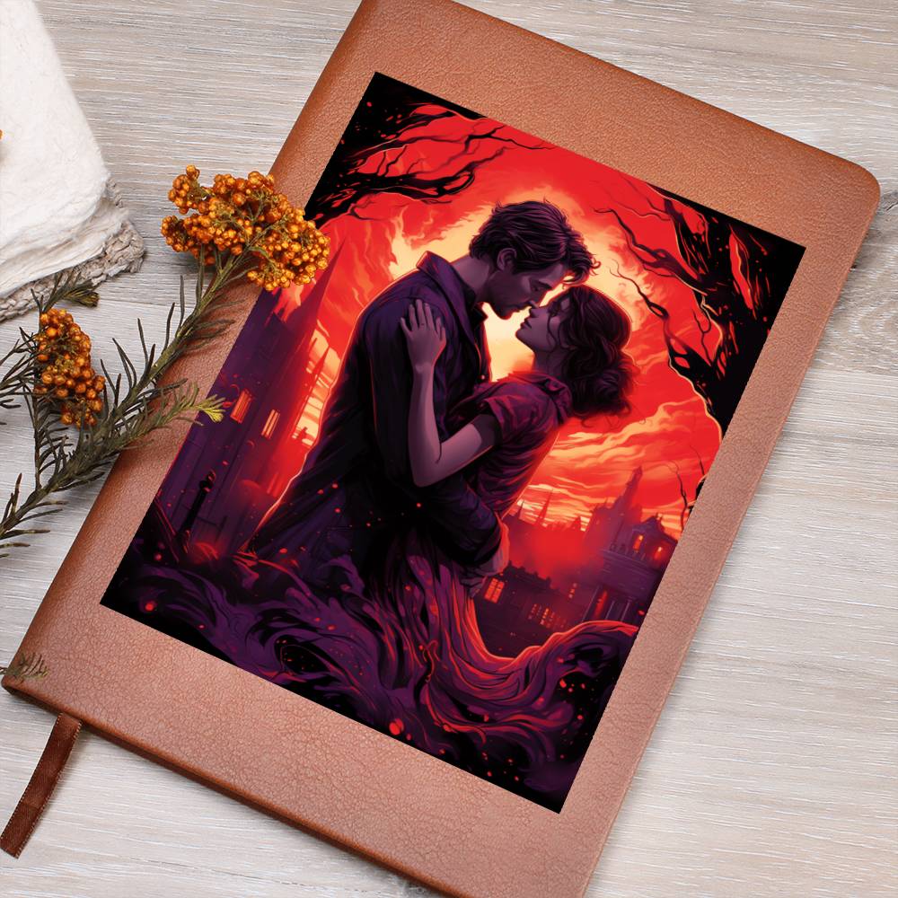 Valentine's Day Art 094 - Vegan Leather Journal