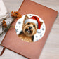 Christmas Dog - Norfolk Terrier - Vegan Leather Journal
