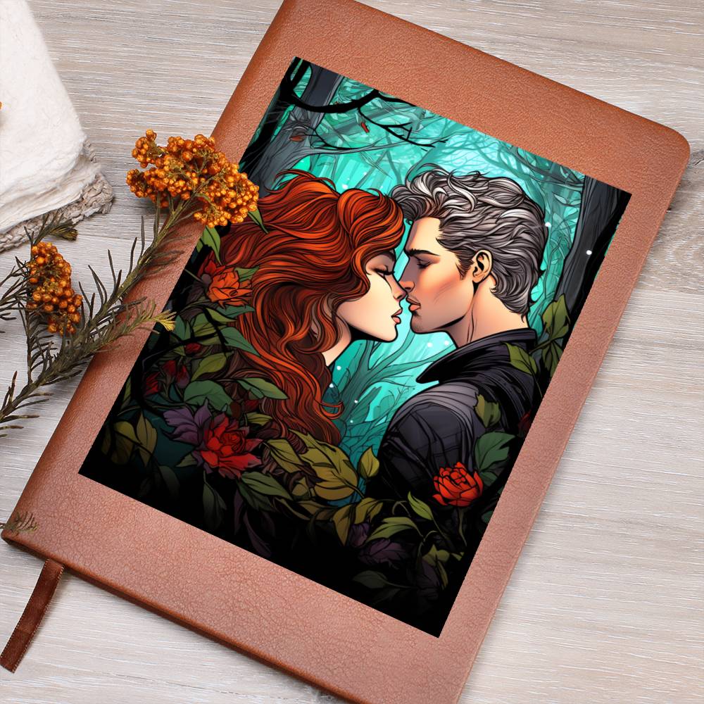 Valentine's Day Art 430 - Vegan Leather Journal