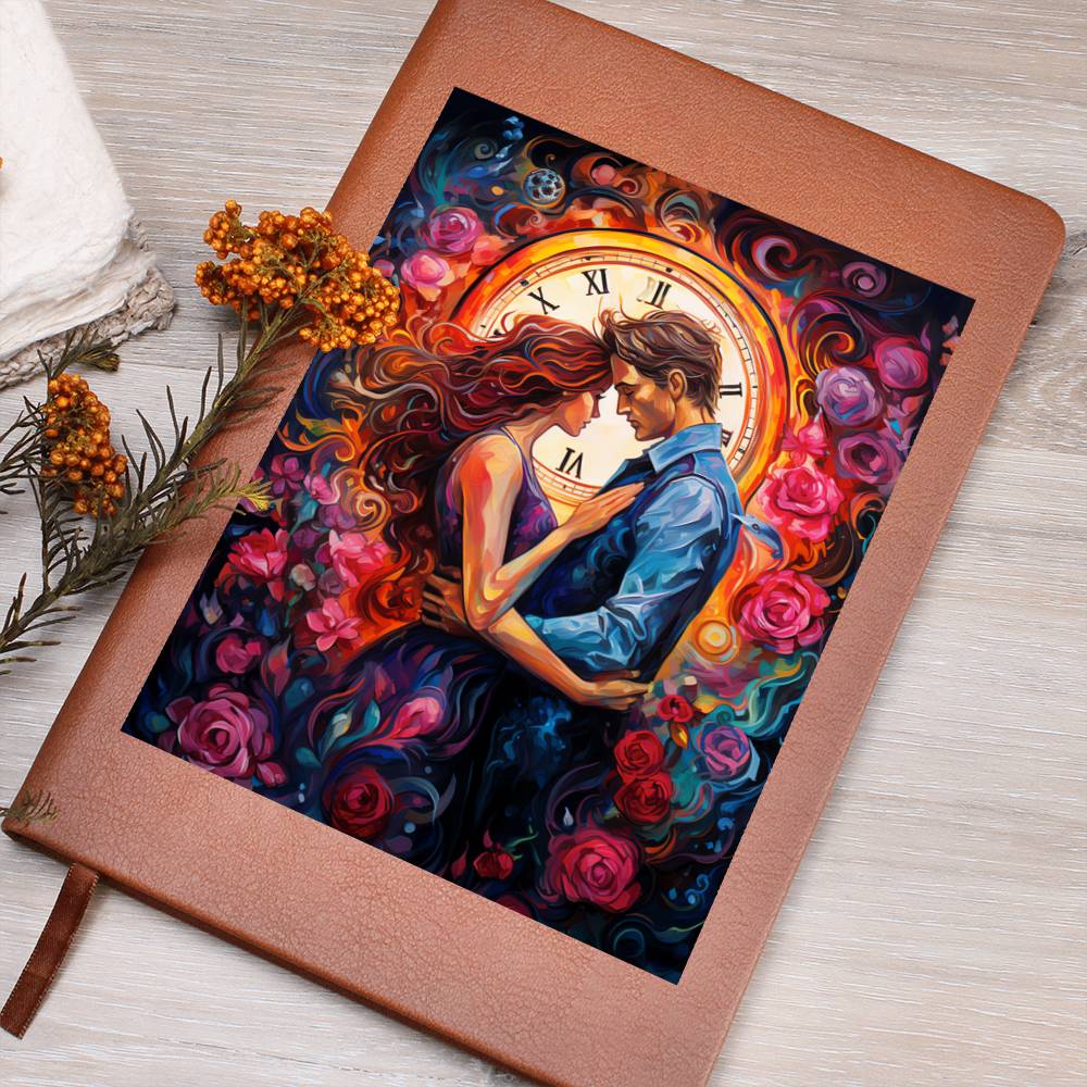 Valentine's Day Art 245 - Vegan Leather Journal