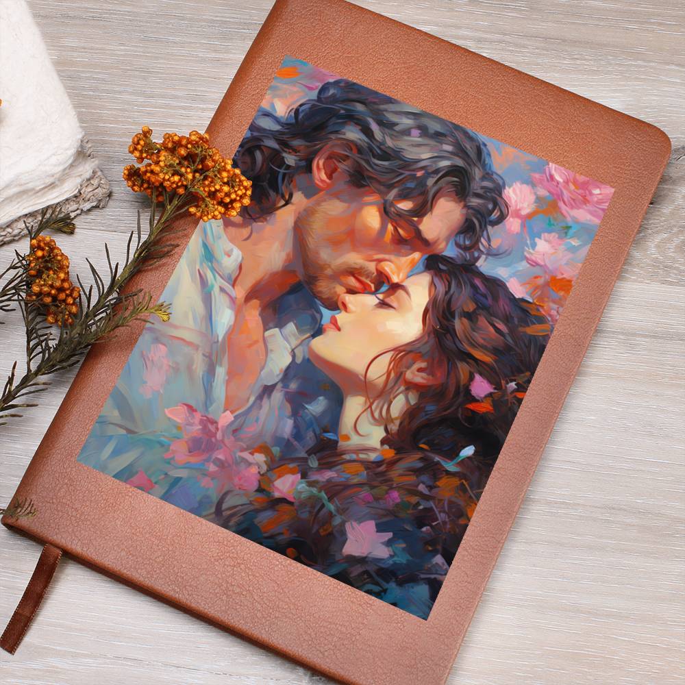 Valentine's Day Art 309 - Vegan Leather Journal