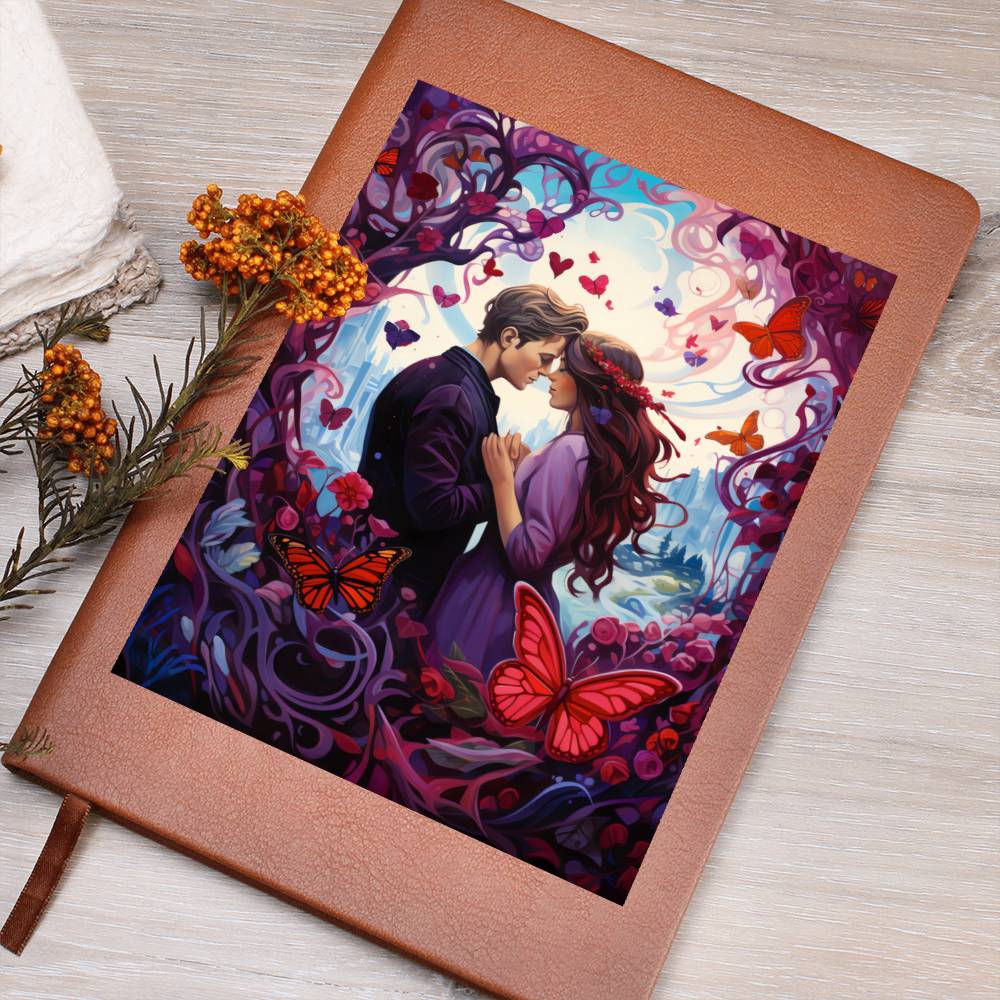 Valentine's Day Art 320 - Vegan Leather Journal