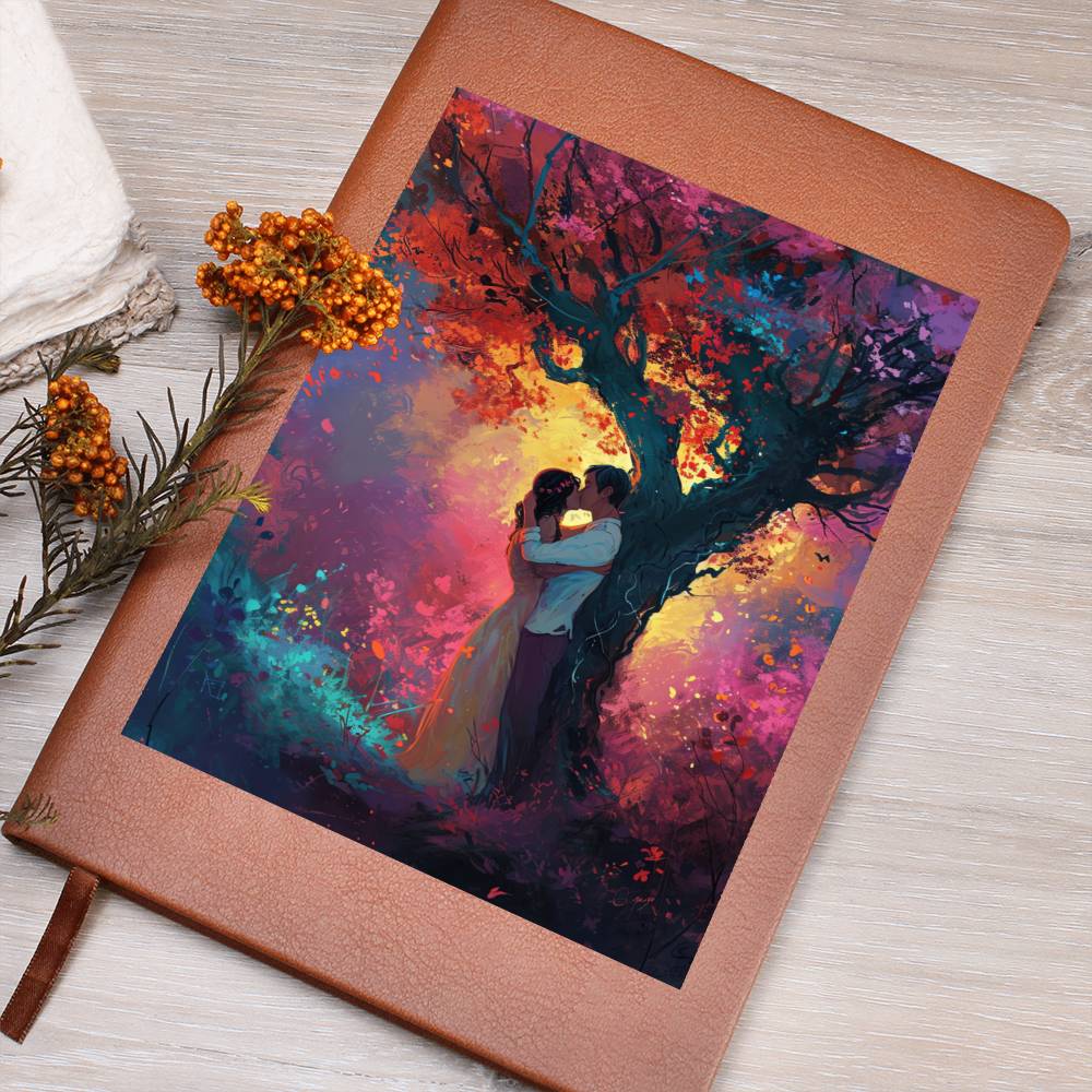 Valentine's Day Art 426 - Vegan Leather Journal