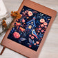 Birds And Floral Design 169 - Vegan Leather Journal