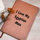 Love My Egyptian Mau - Vegan Leather Journal