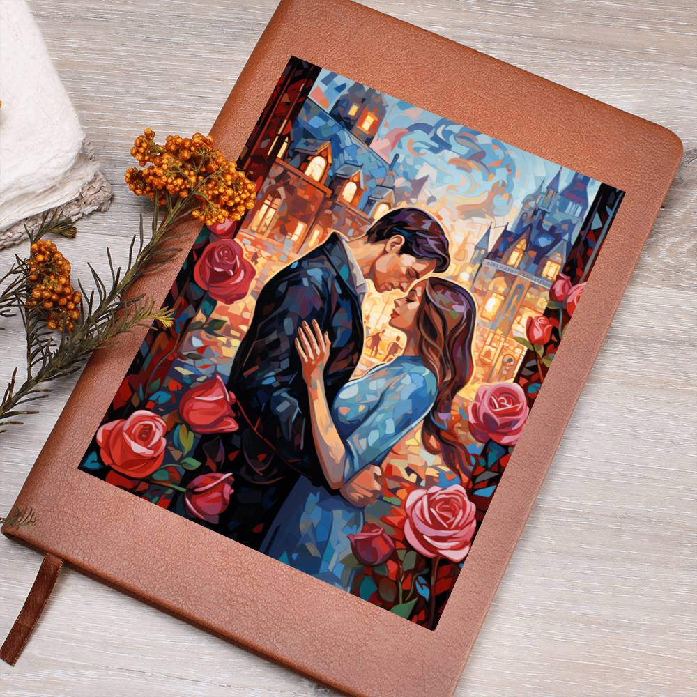 Valentine's Day Art 401 - Vegan Leather Journal